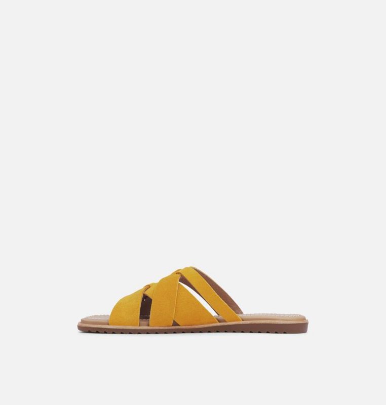 Chanclas Sorel Mujer - Ella™ Sandal Amarillo - 96314-OVCH